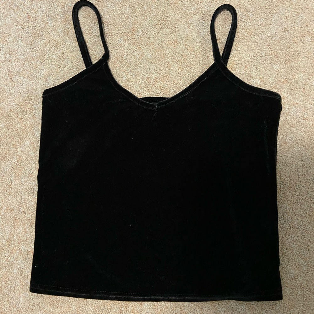 Black tank top
